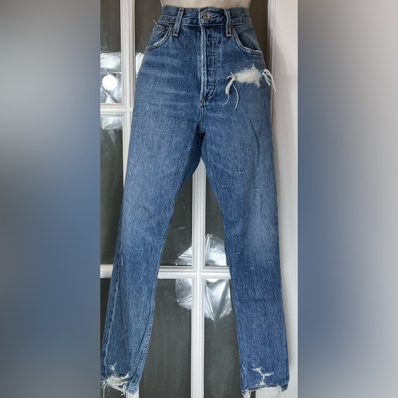 AGOLDE High Rise Classic Jeans - Jaime - Picture 3 of 9